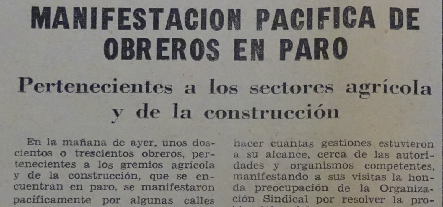 Vaciado de noticias de Diario de Cádiz, enero 1976